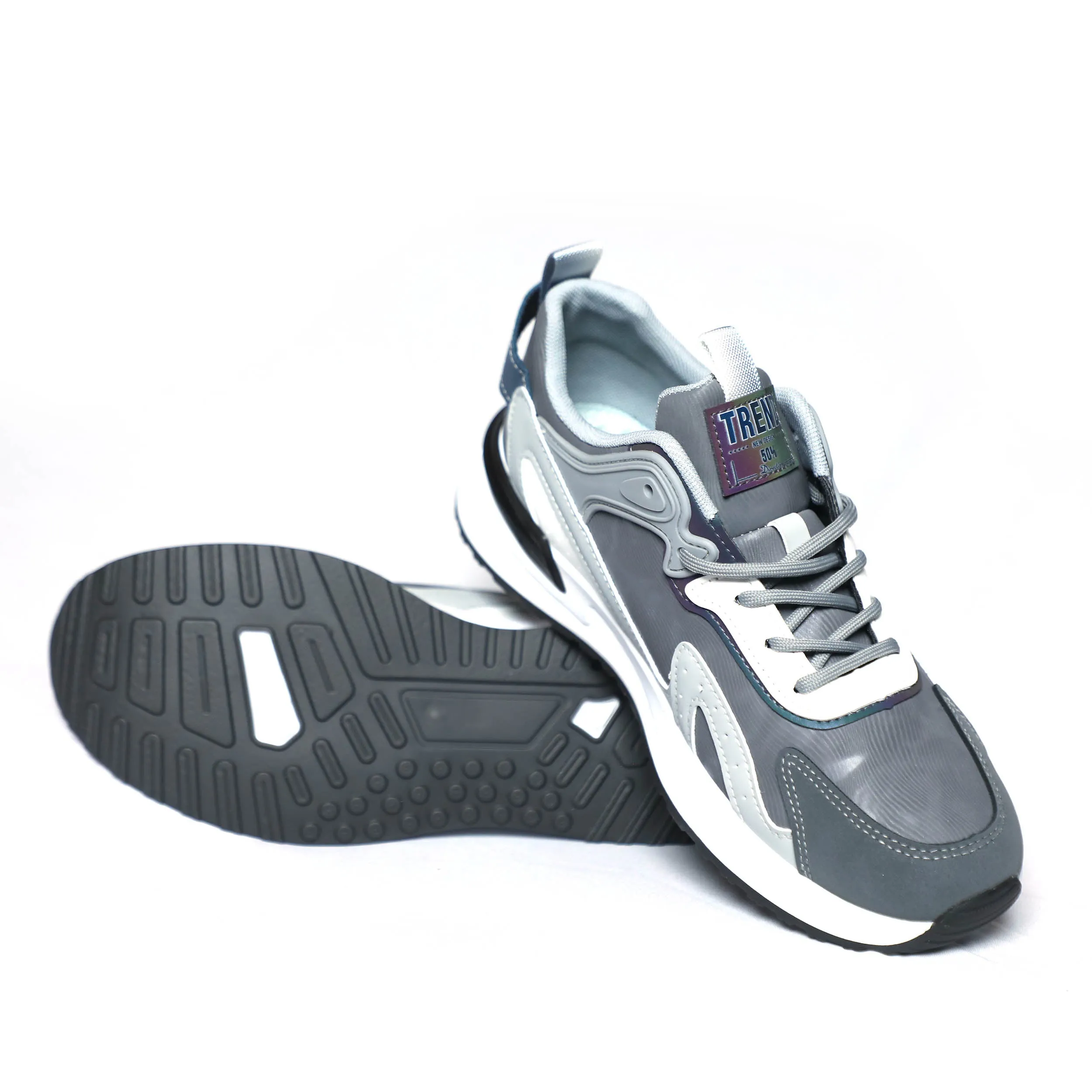 23079 Grey stylish Modern lights weight Sneakers For Men