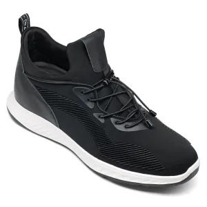7 CM/2.76 Inches Elevator Sneakers - Boost Your Height with Stylish Sports Shoes for Men