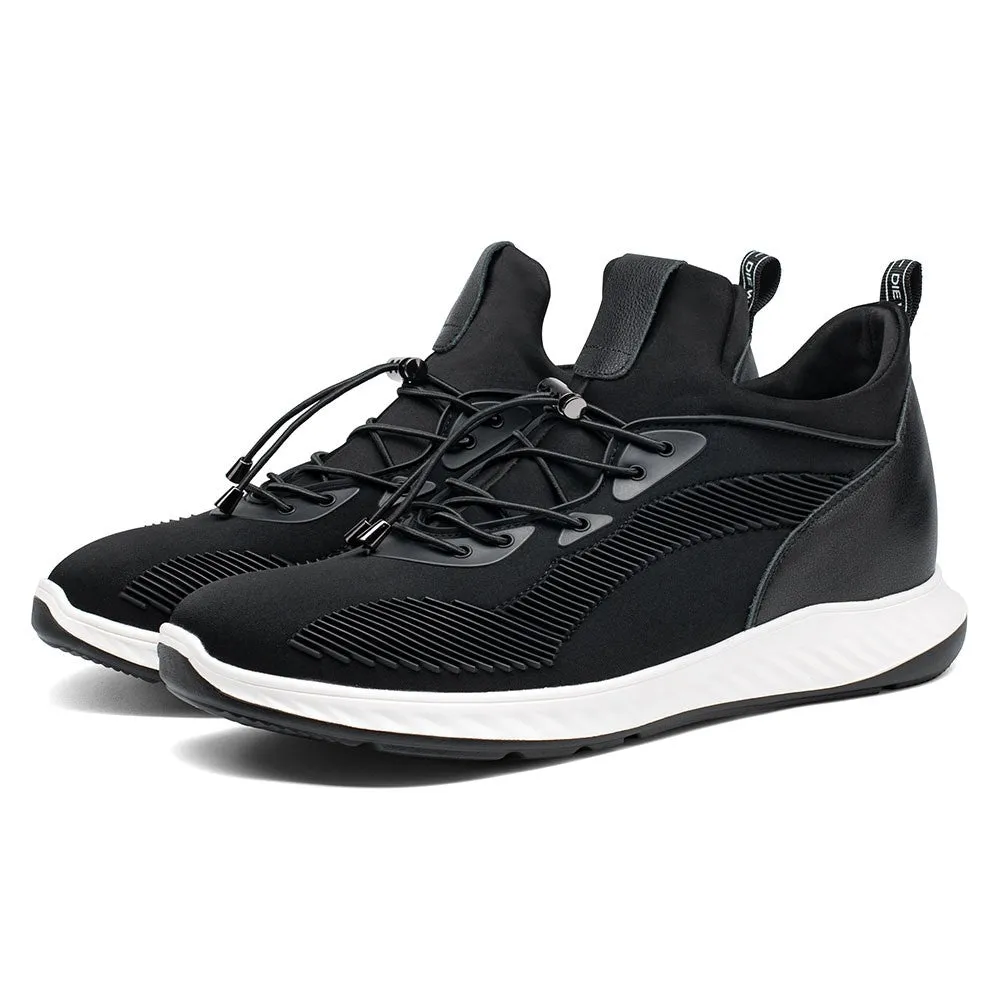 7 CM/2.76 Inches Elevator Sneakers - Boost Your Height with Stylish Sports Shoes for Men