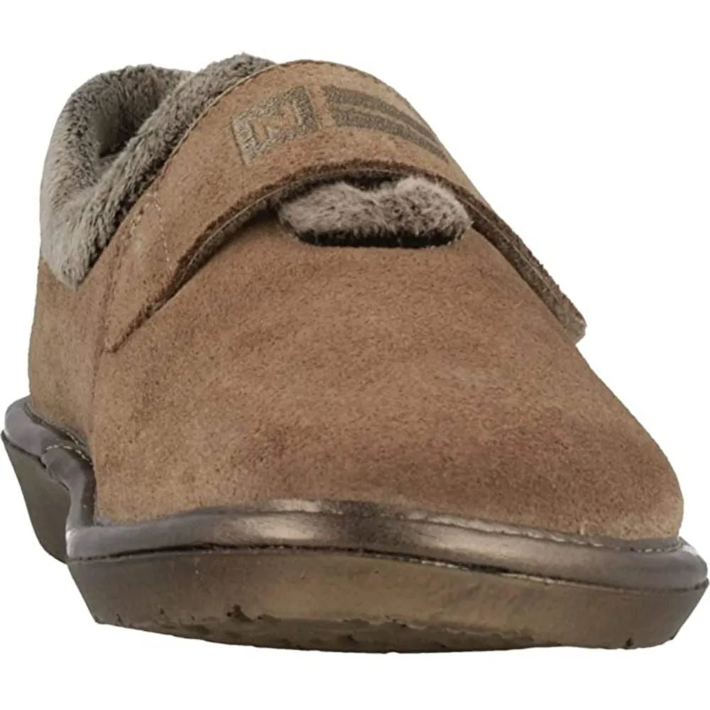 Afelpado Brown 6348-80 Nordikas Comfy Slide Slippers