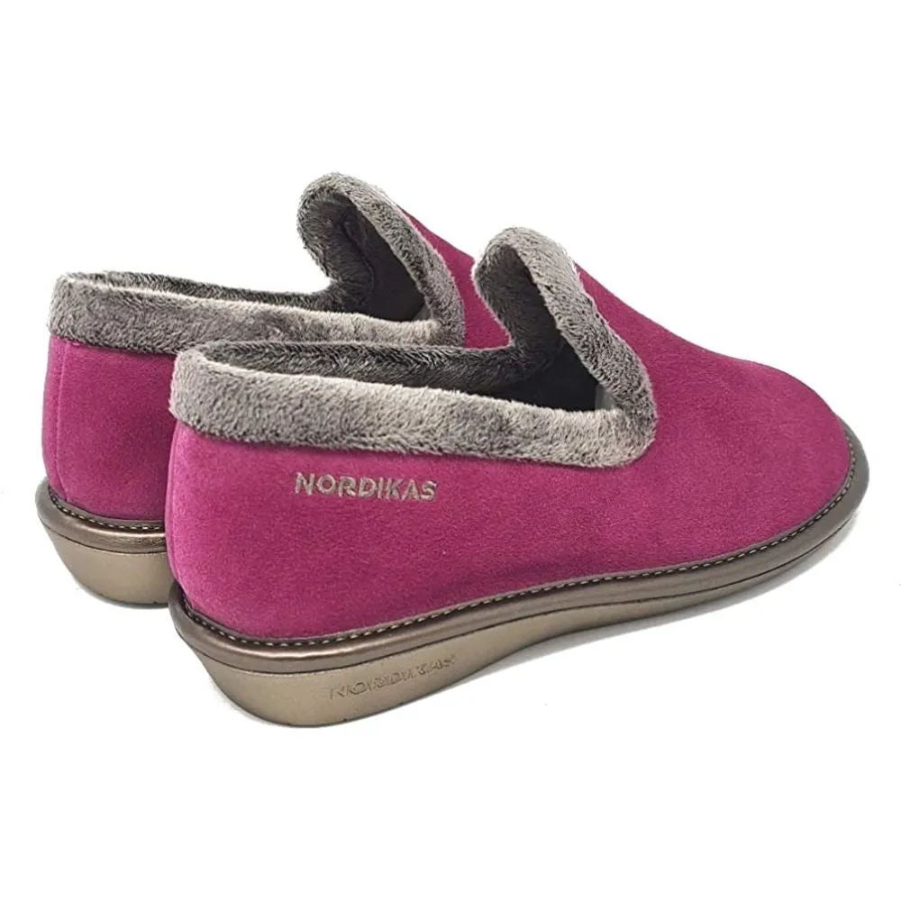 Afelpado Fuchsia 304-80 Nordikas Comfy Slide Slippers