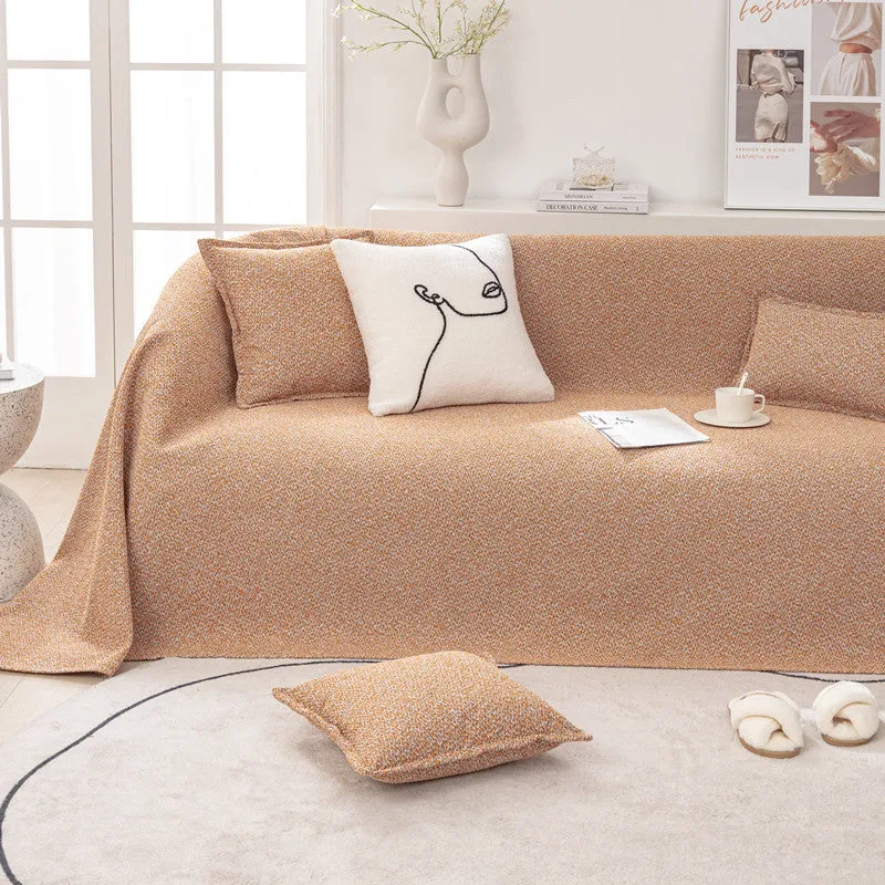Ariel Cotton Linen Versatile Sofa Couch Cover