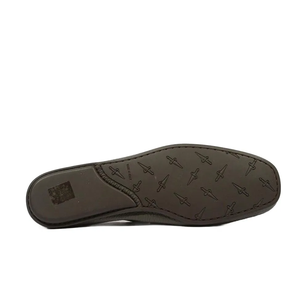 Cesare Paciotti Luxury Italian Men's Cervo Gray Taupe Moccasins (CPM5363)