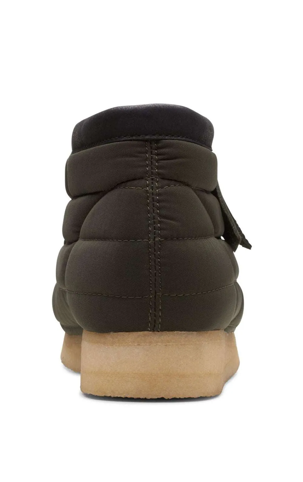 Clarks Originals Wallabee Men’s Khaki Quilted Canvas Boots