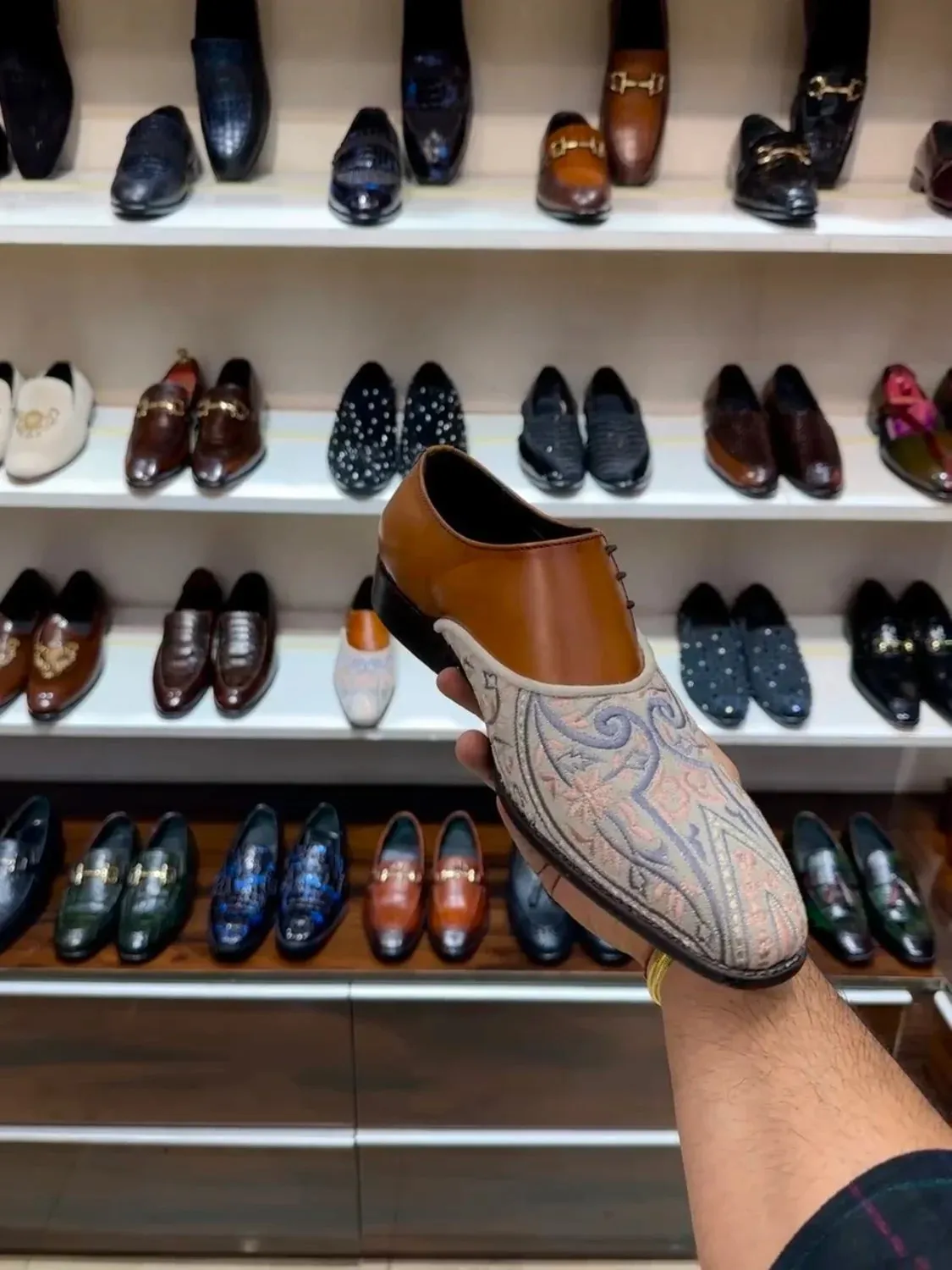 Classic Edition Embroidered Oxfords