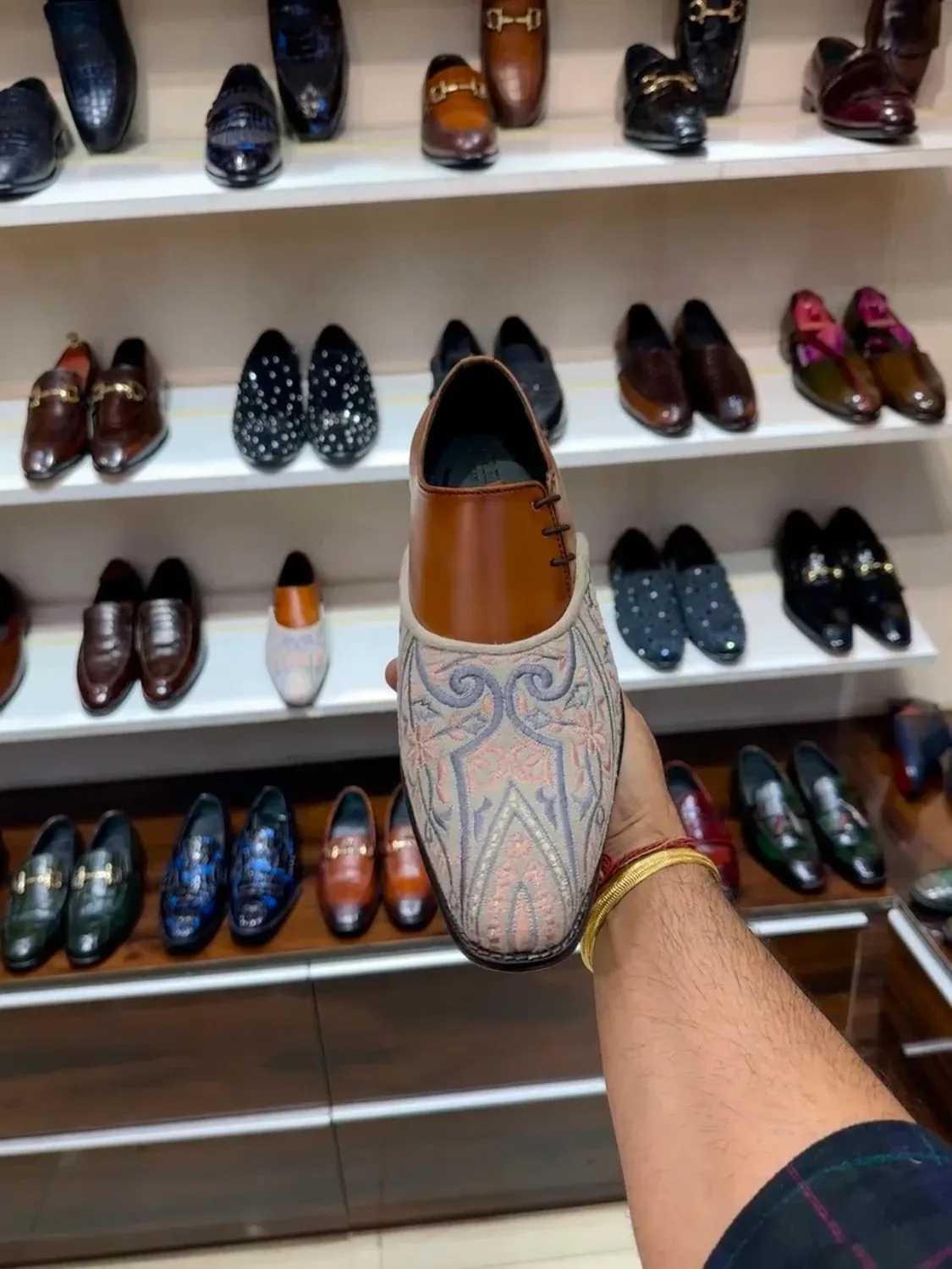Classic Edition Embroidered Oxfords