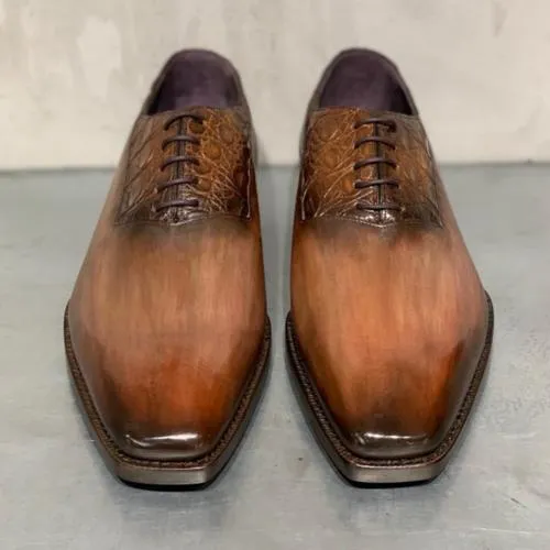 CR07 BALMORAL PLASTRON CROCODILE