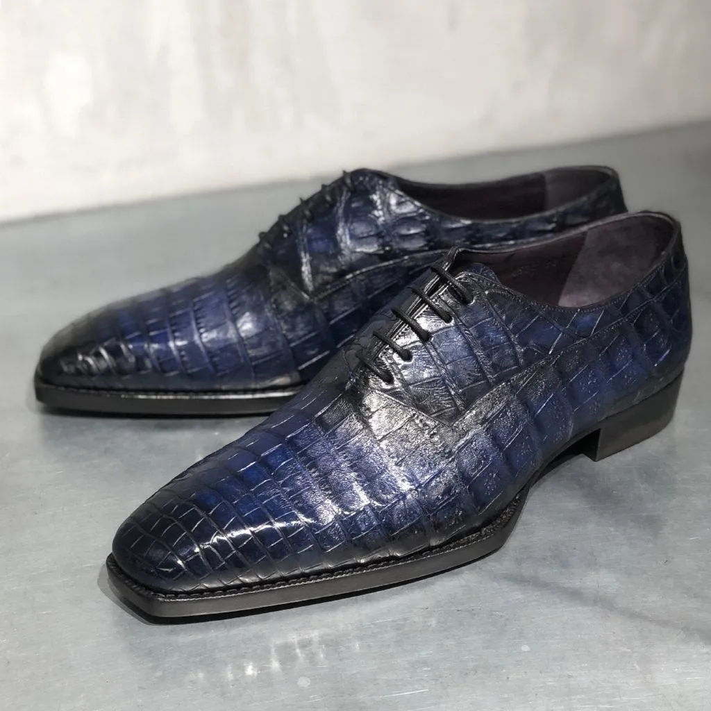CR07 BALMORAL PLASTRON CROCODILE
