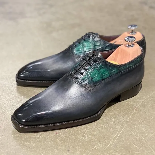 CR07 BALMORAL PLASTRON CROCODILE