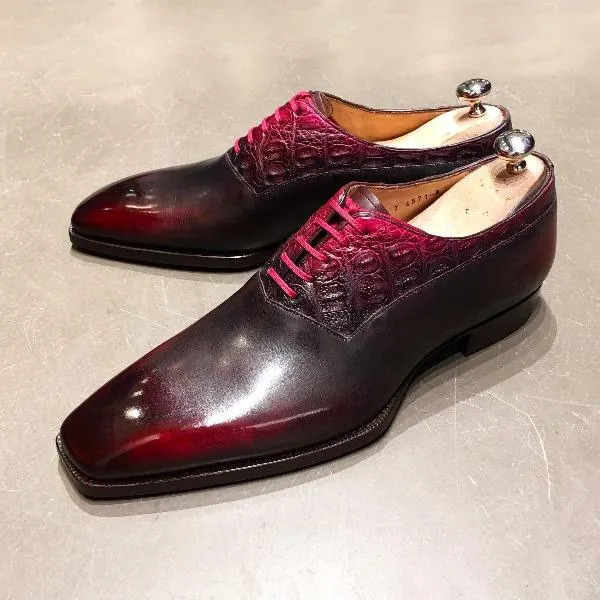 CR07 BALMORAL PLASTRON CROCODILE