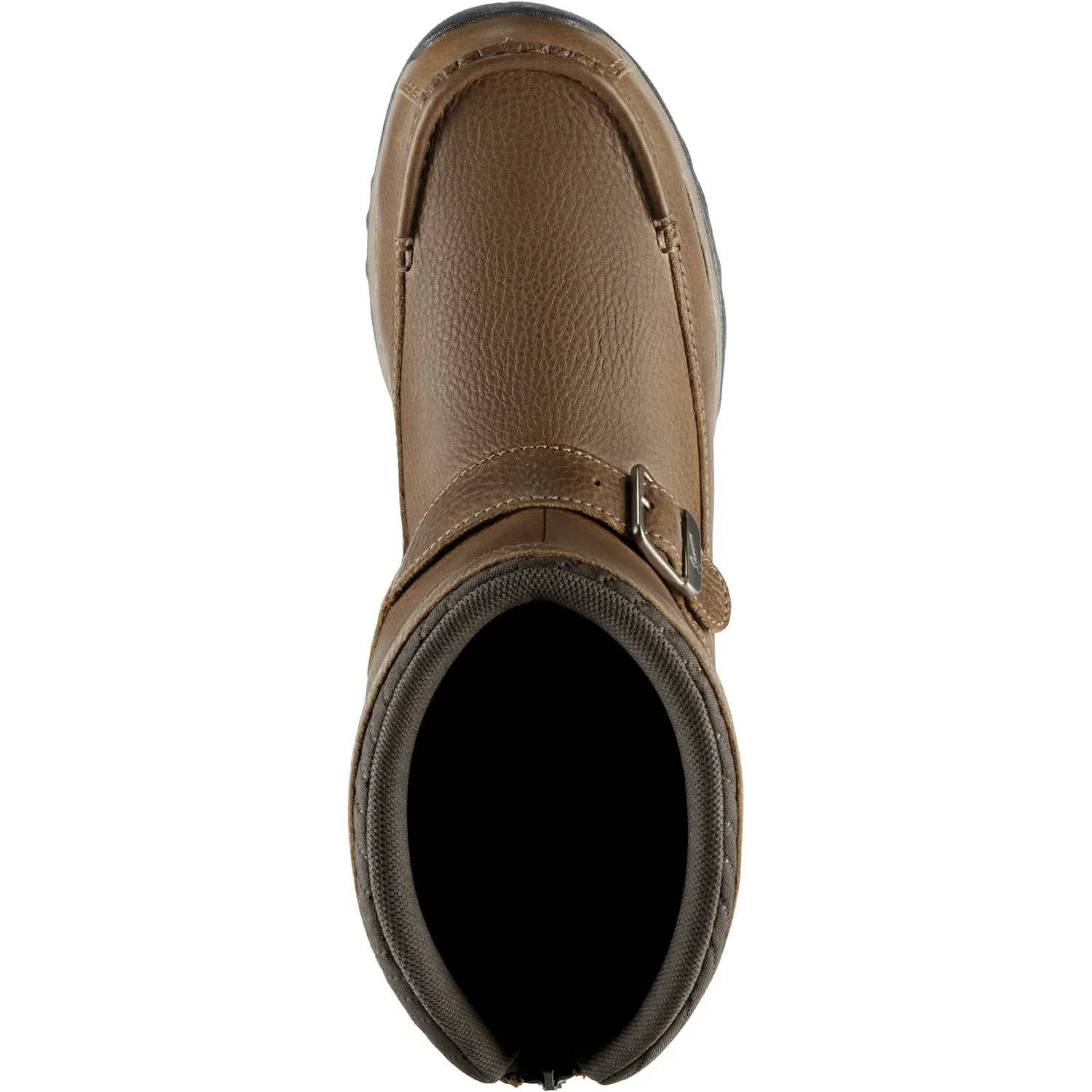 Danner Mens Recurve Rear Zip Moc-Toe Light Brown Leather Hunting Boots