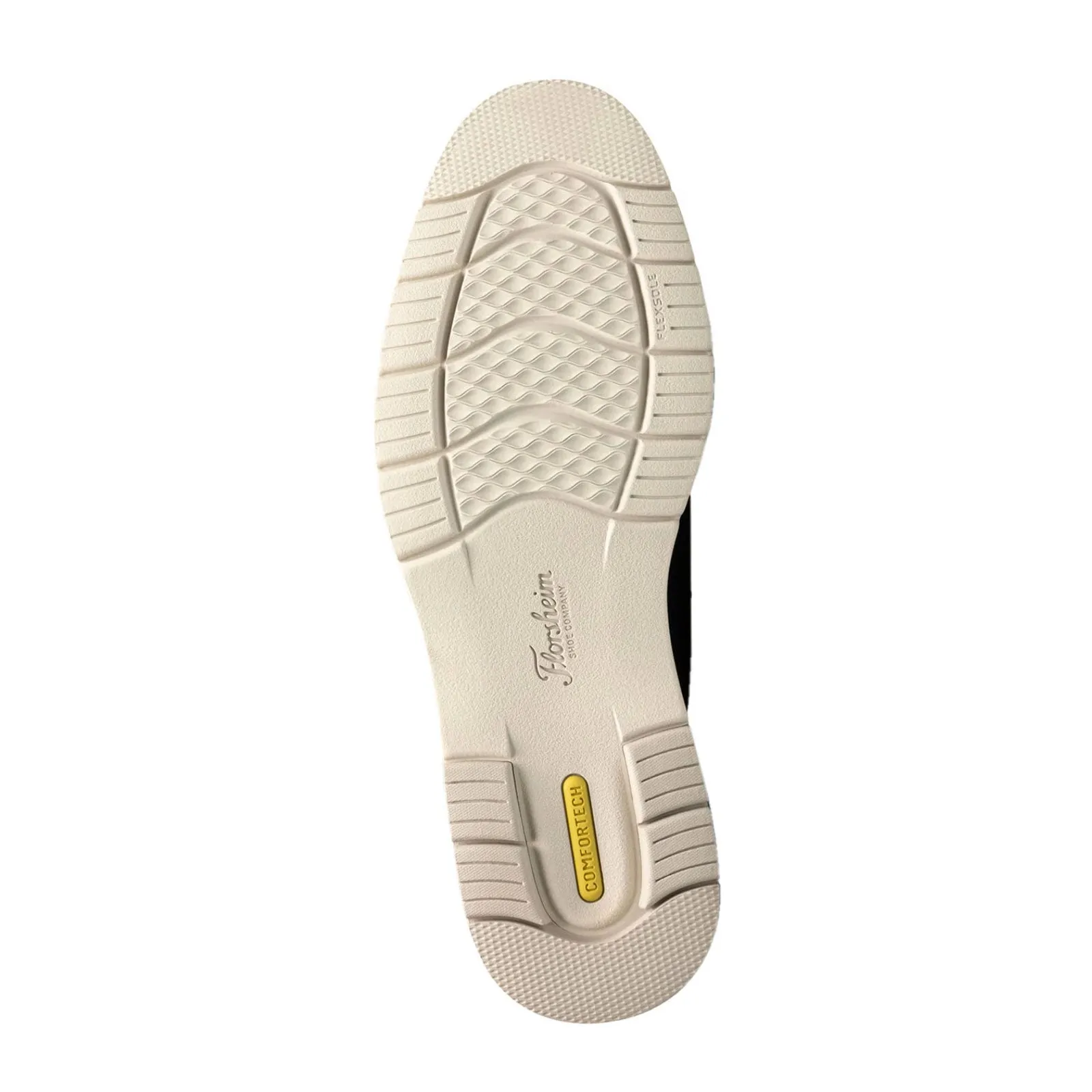 Florsheim Vibe Knit Plain Toe Oxford (Men) - Navy Knit/Nubuck with White Sole