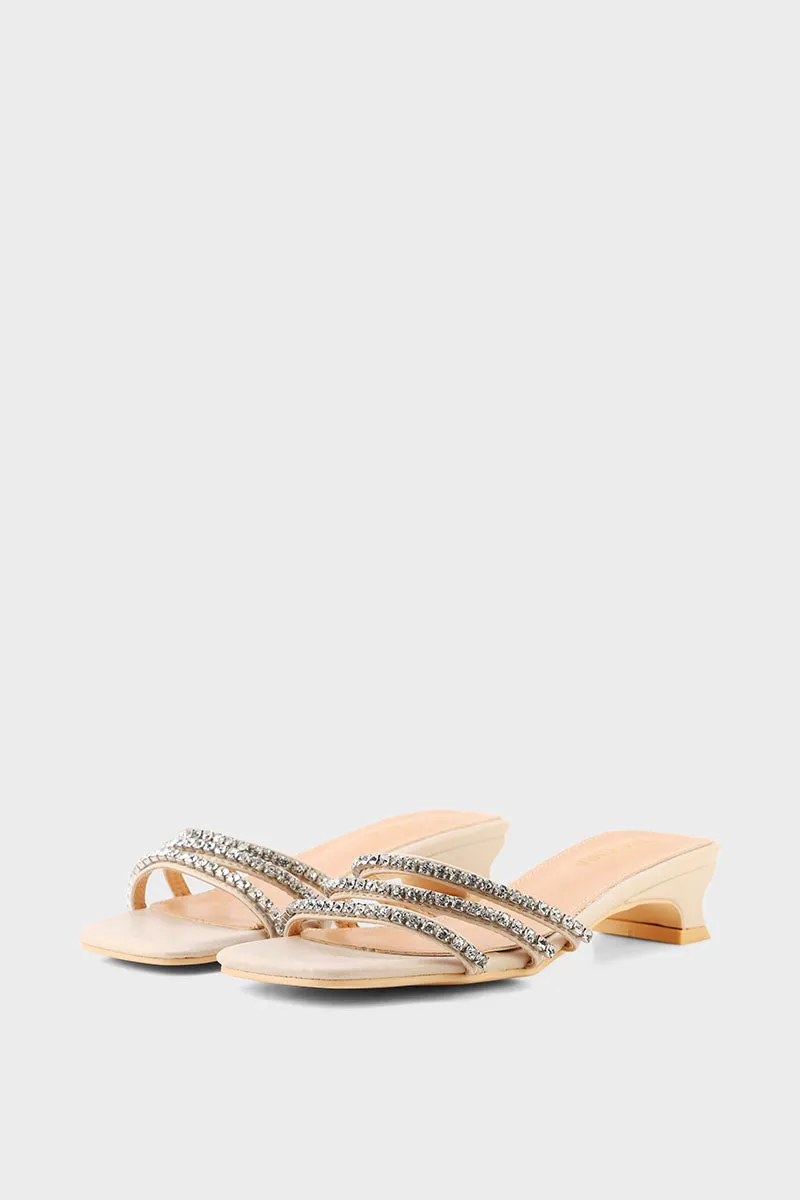 Formal Slip On I38637-Beige