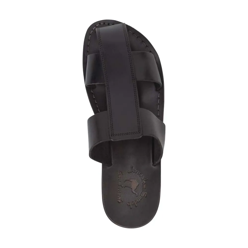 Genesis - Leather Closed Toe Sandal | Brown