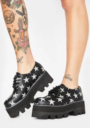 Glow In The Dark Star Dino Lug Platforms