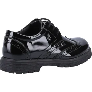 Hush Puppies Sally Patent Junior Shoes