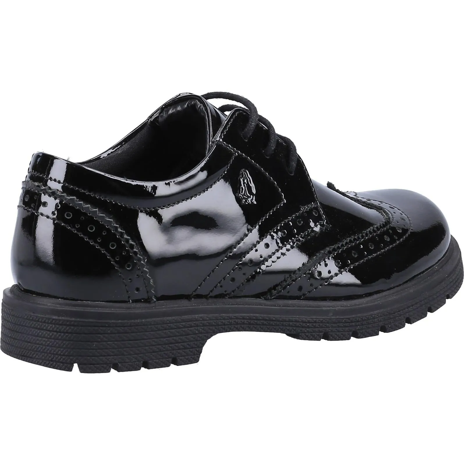 Hush Puppies Sally Patent Junior Shoes