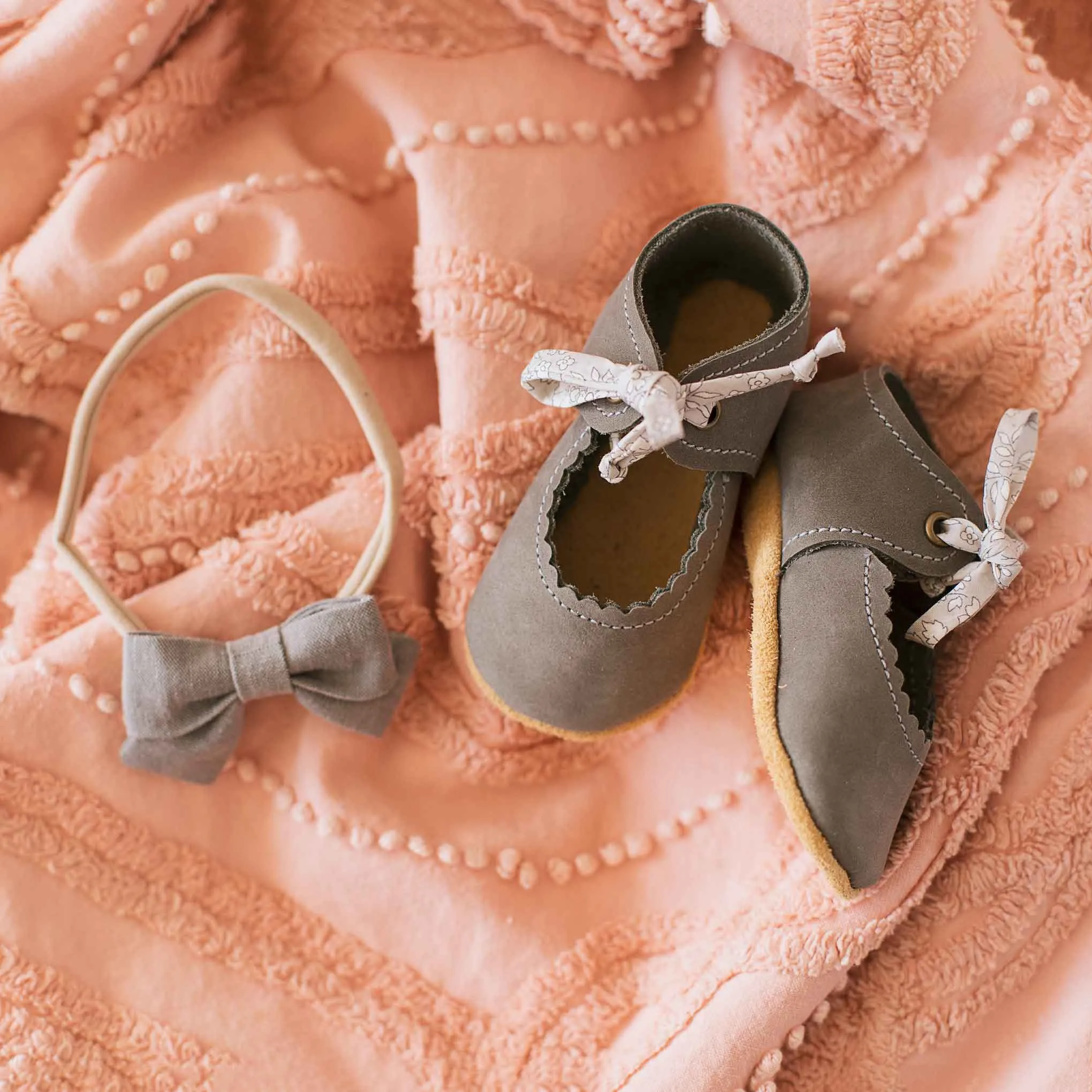 Light Gray Floral Laces