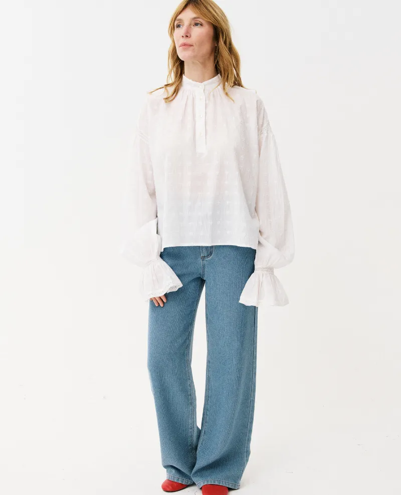 Maison Anana Aude White Blouse