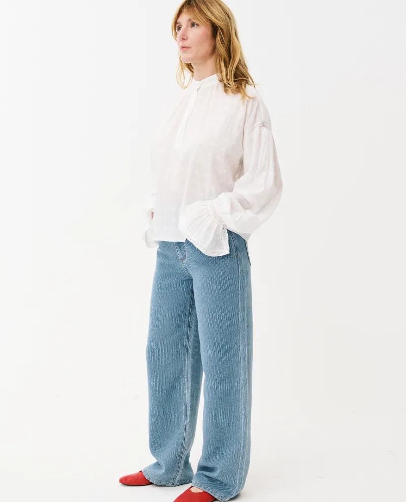 Maison Anana Aude White Blouse