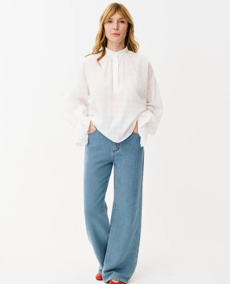 Maison Anana Aude White Blouse