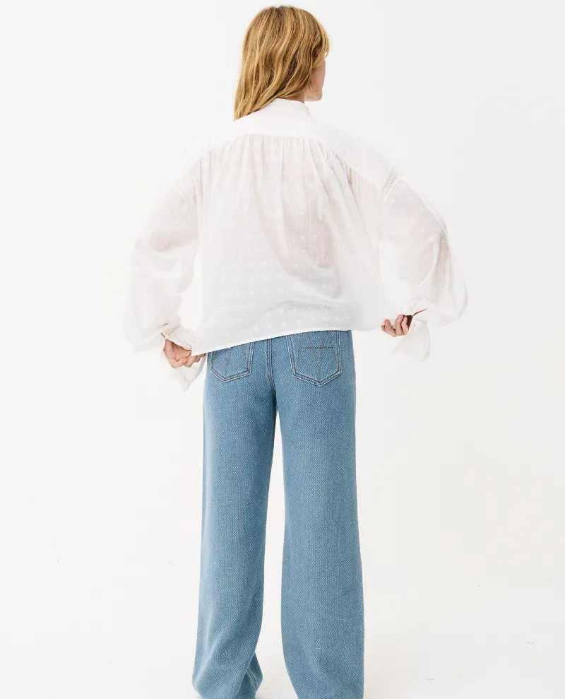 Maison Anana Aude White Blouse