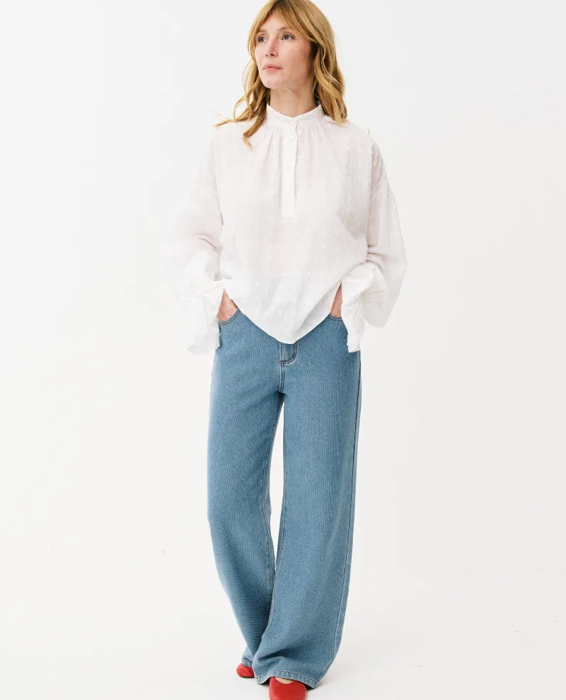 Maison Anana Aude White Blouse
