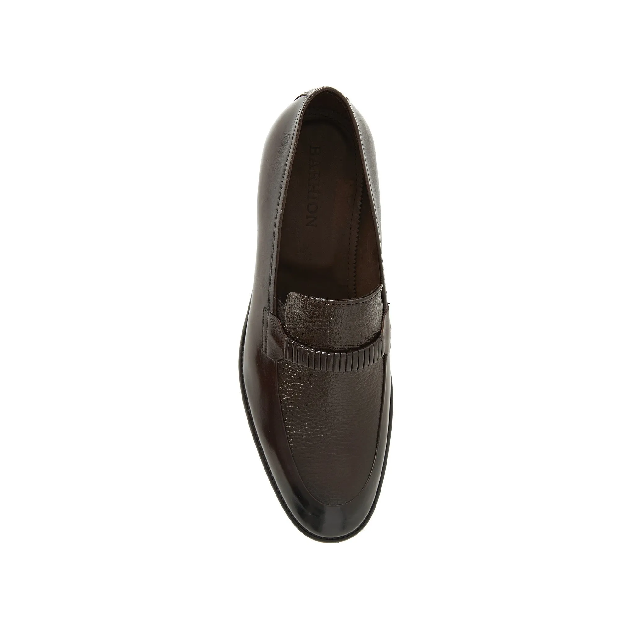 Men's Buffalo Deer Leather Handmade Moccasin M7046