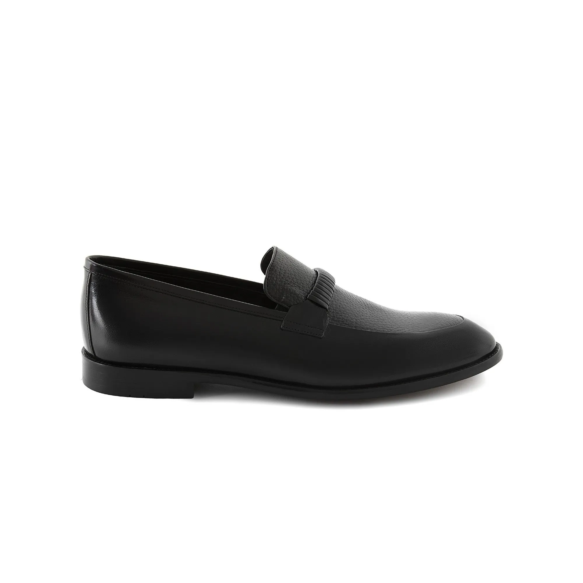 Men's Buffalo Deer Leather Handmade Moccasin M7046