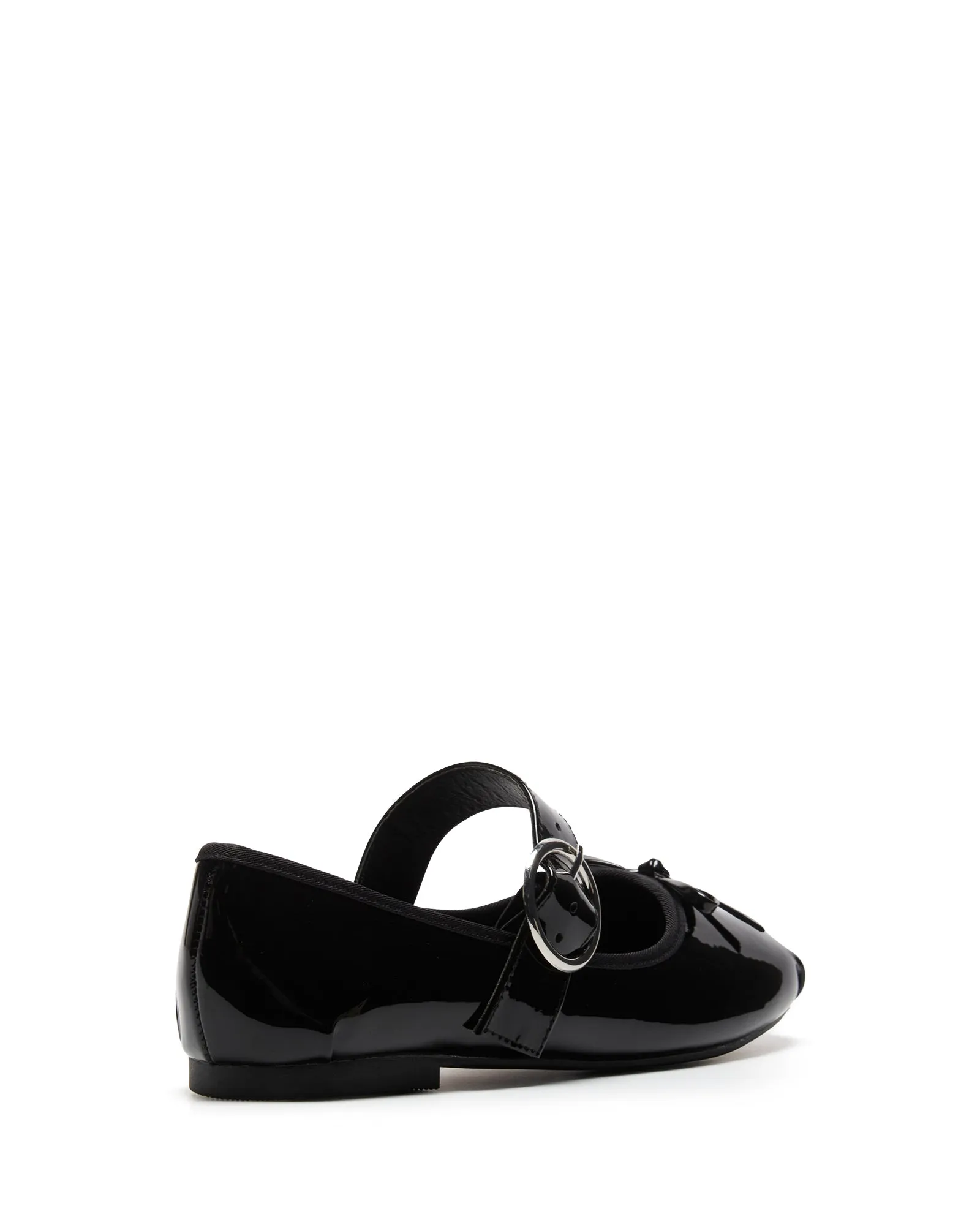 Mesmerize Ballet Flat Black Patent