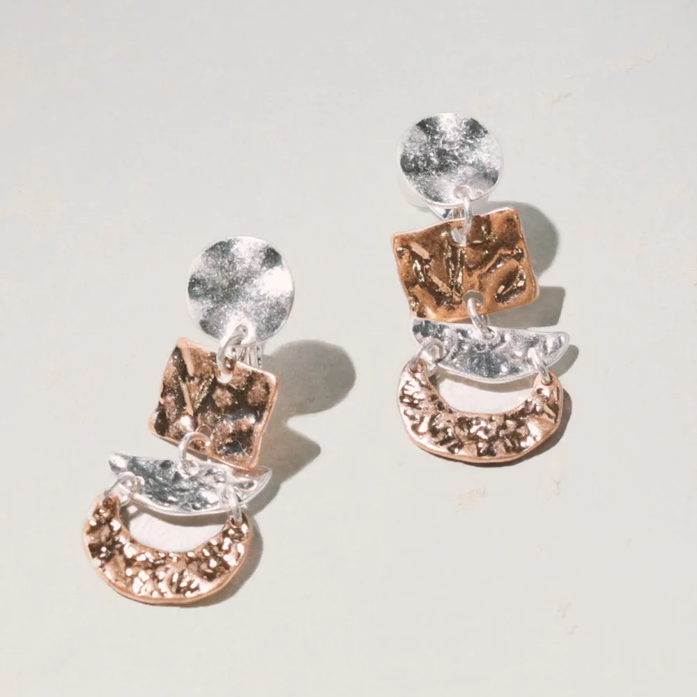 Moon Phase Statement Clip Ons