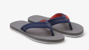 Navy & Gray Brazos Flip Flop