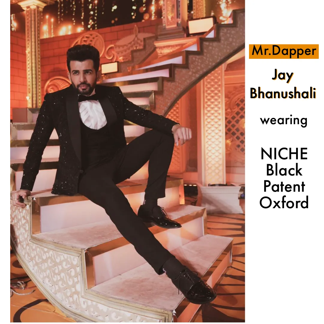 NICHE Black Patent Oxford