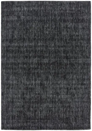 Noir Black Rug