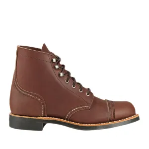 Red Wing Heritage Women's Iron Ranger-W Work Boot in Amber Harness