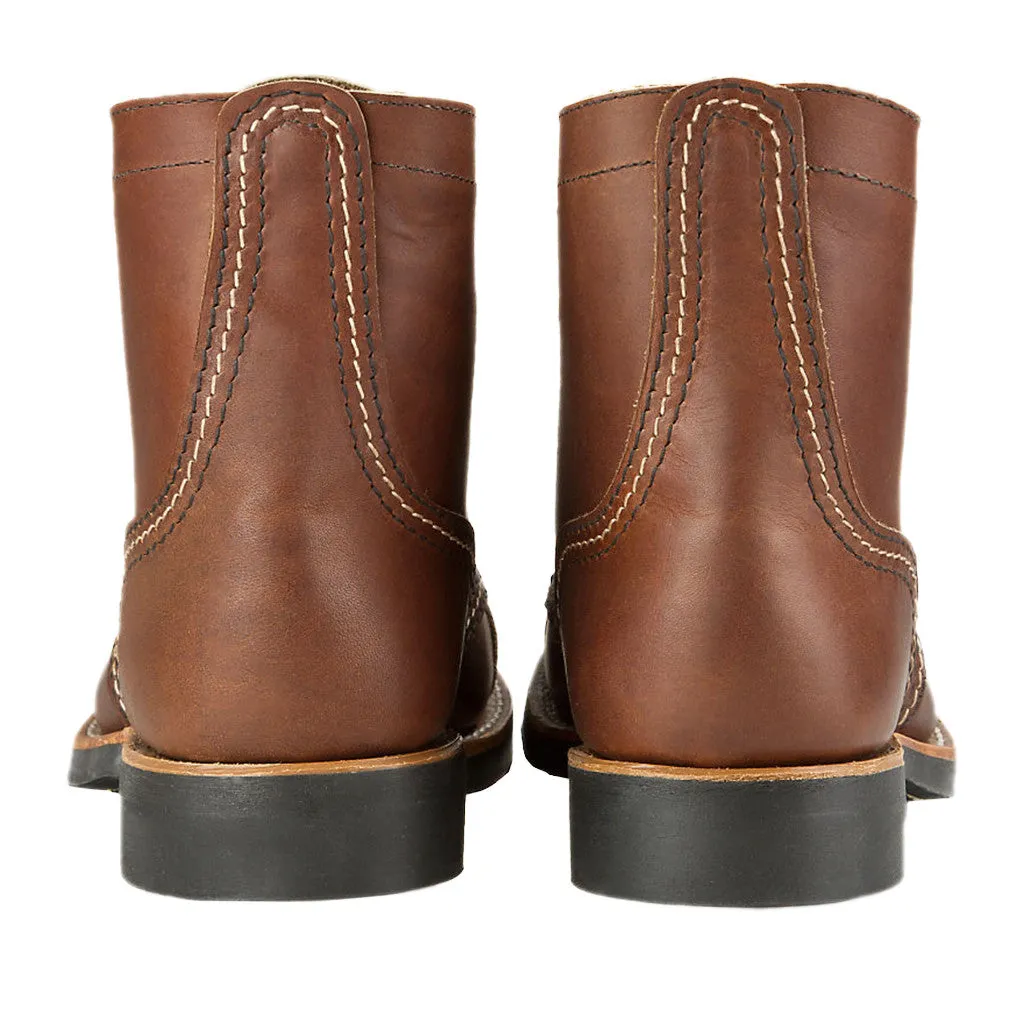 Red Wing Heritage Women's Iron Ranger-W Work Boot in Amber Harness