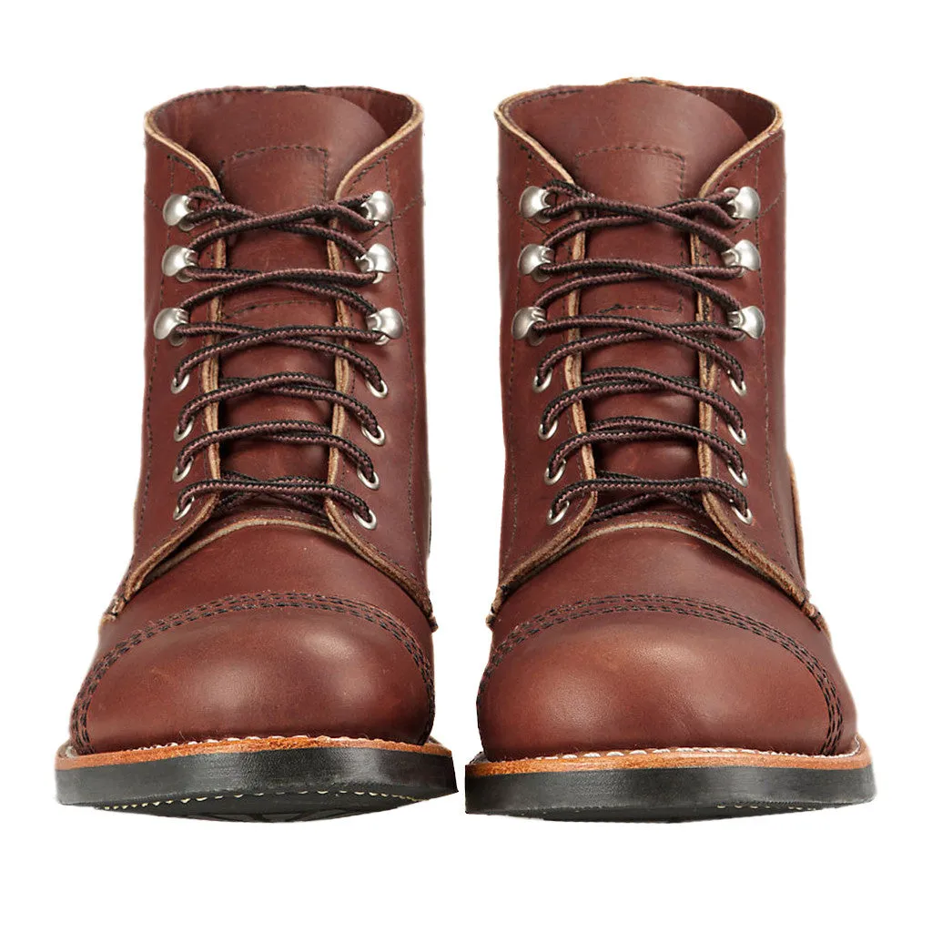 Red Wing Heritage Women's Iron Ranger-W Work Boot in Amber Harness