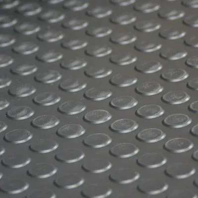 Round Dot Anti-Slip Mats Rubber Flooring Rolls for Secure and Versatile Coverage
