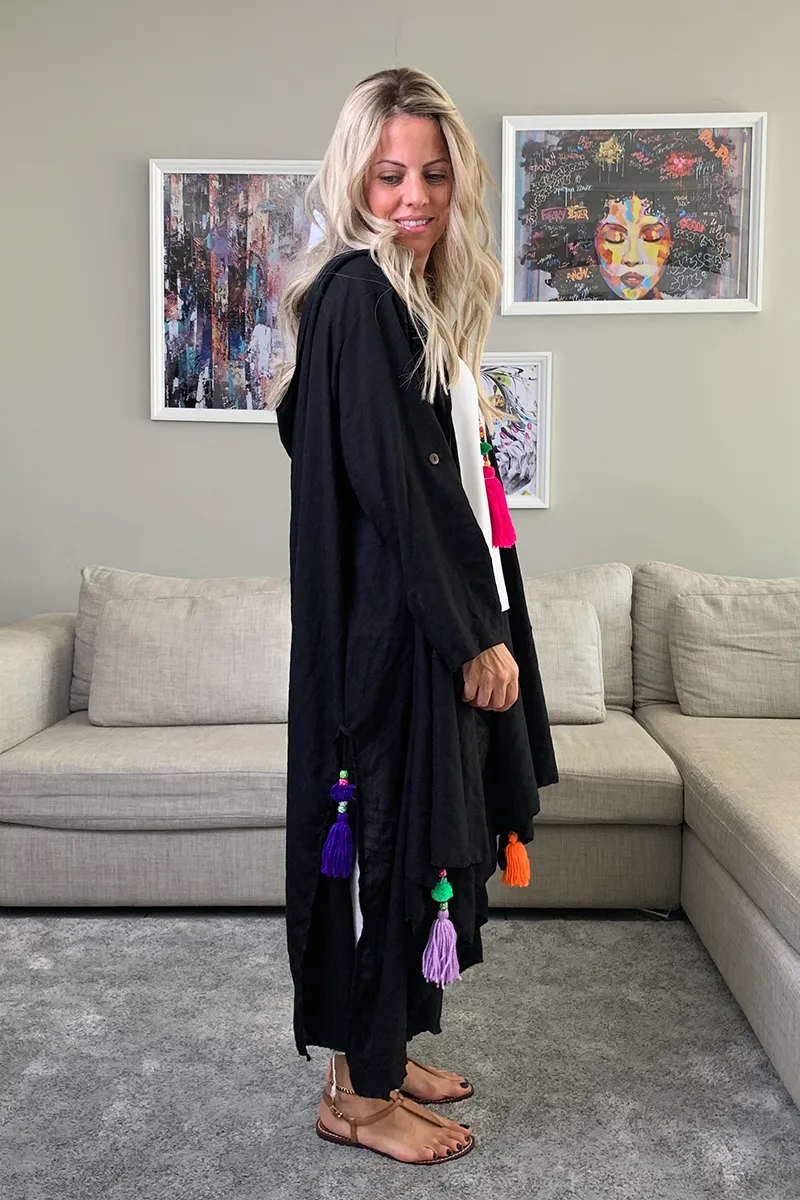 Sabrina Linen Abaya