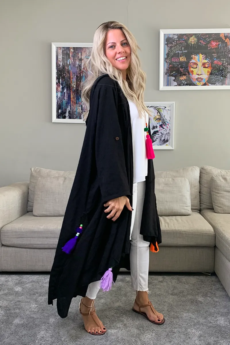 Sabrina Linen Abaya