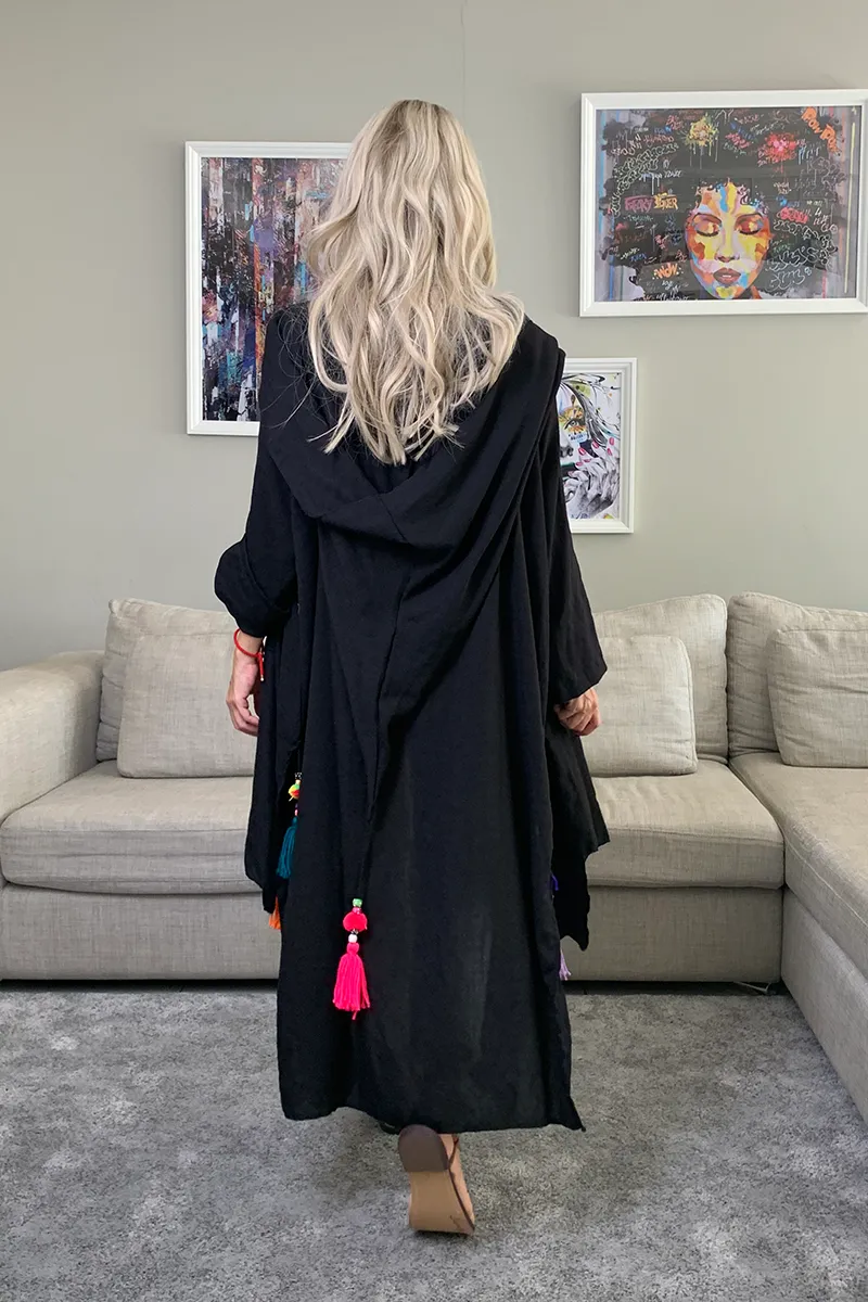 Sabrina Linen Abaya