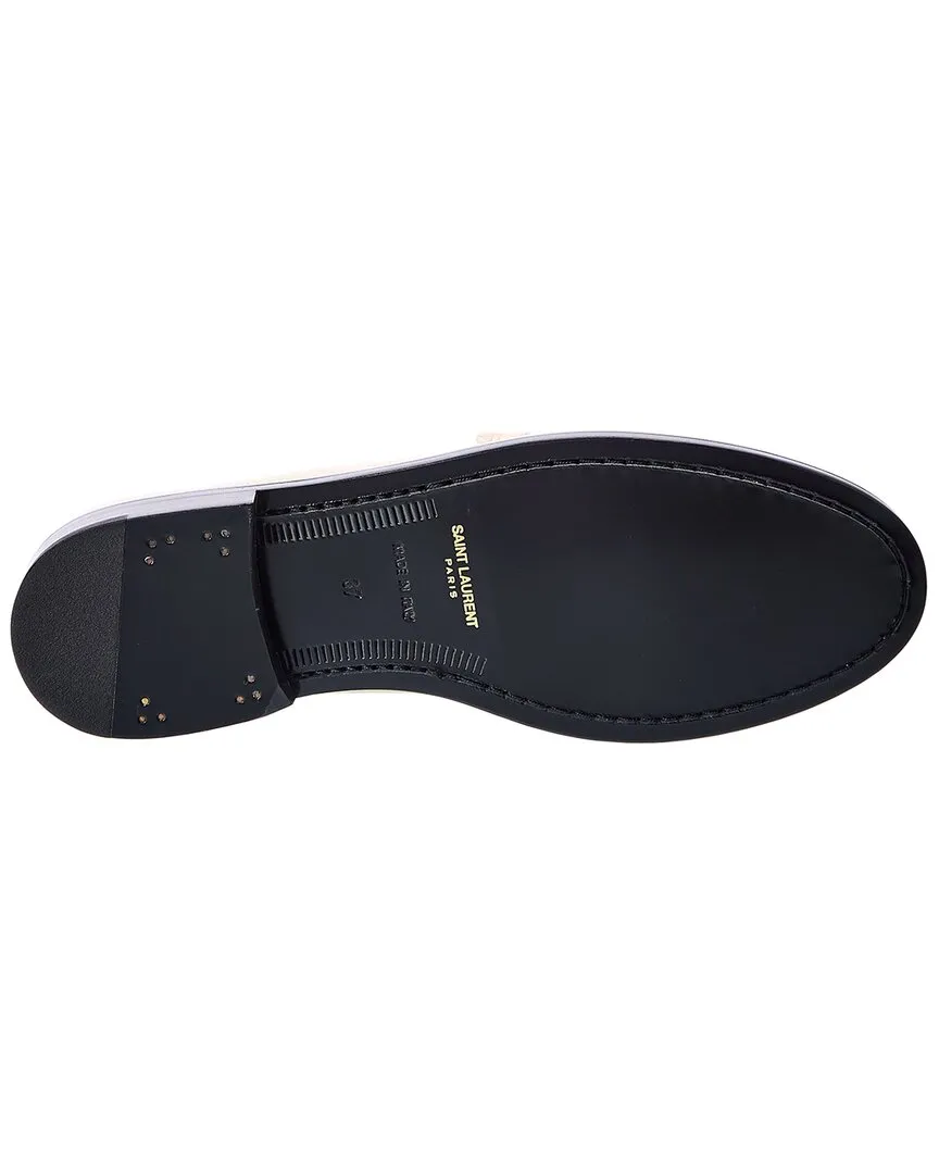 Saint Laurent Le Monogram Leather Loafer