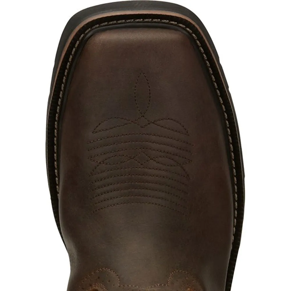 SE4682 Justin Men's Driller Steel Toe Work Boot