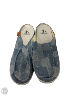 Shoes Flats By Corkys In Blue Denim, Size: 9
