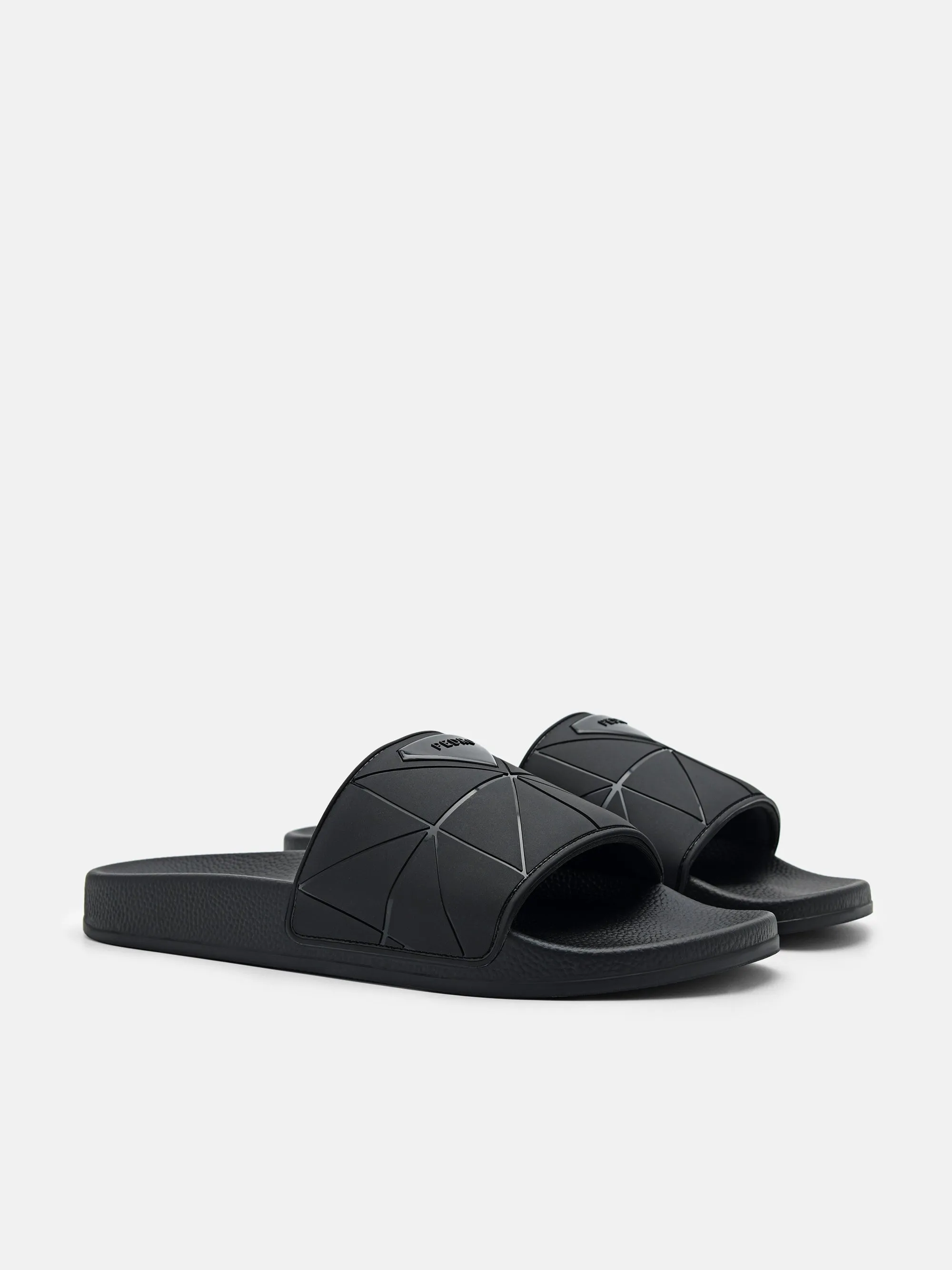 Slide Sandals in Pixel