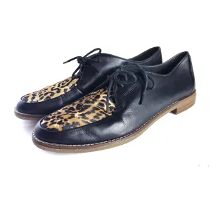 Sperry Elise Leopard Print Oxfords Size 8
