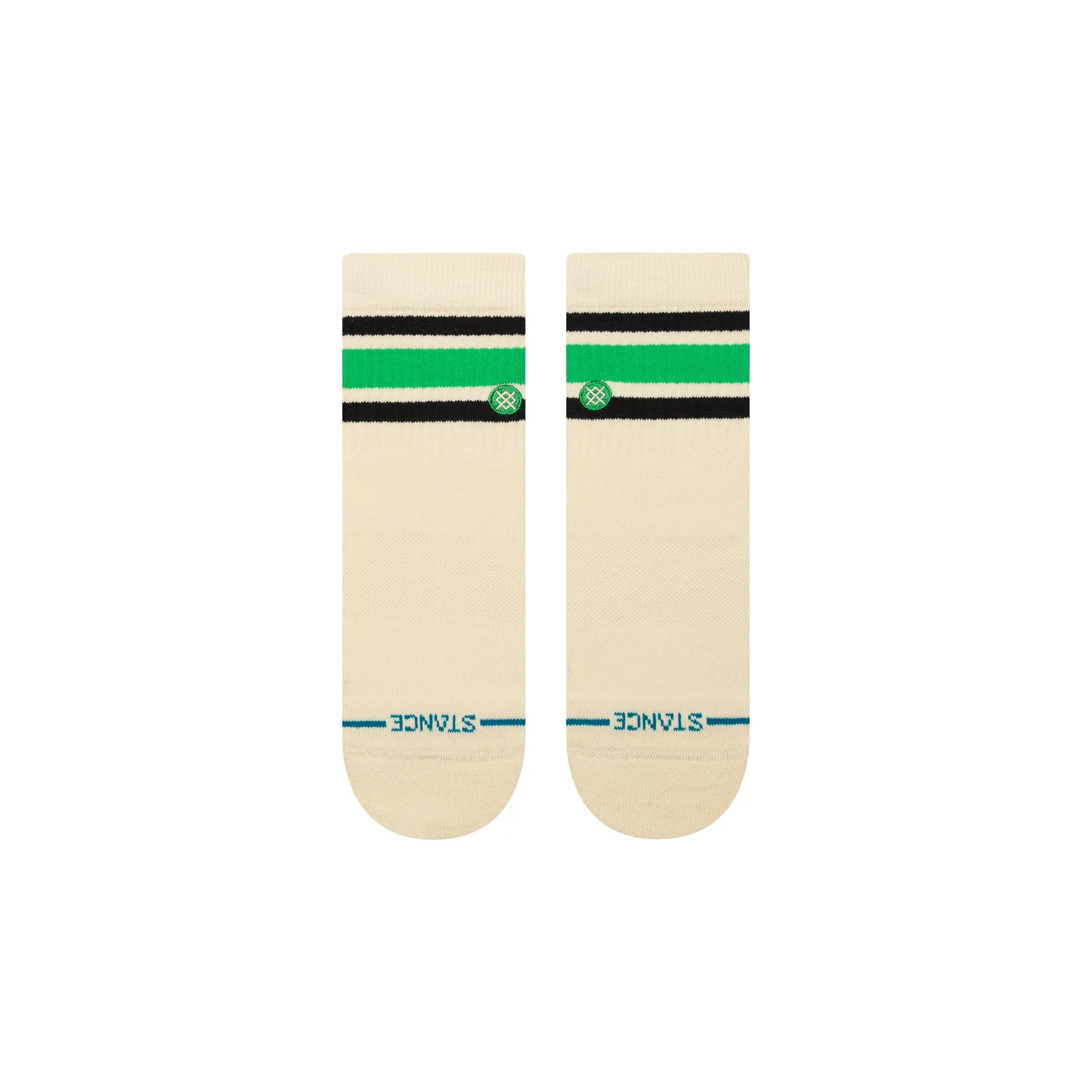 Stance Boyd Quarter Mid-Cushion Socks - Green