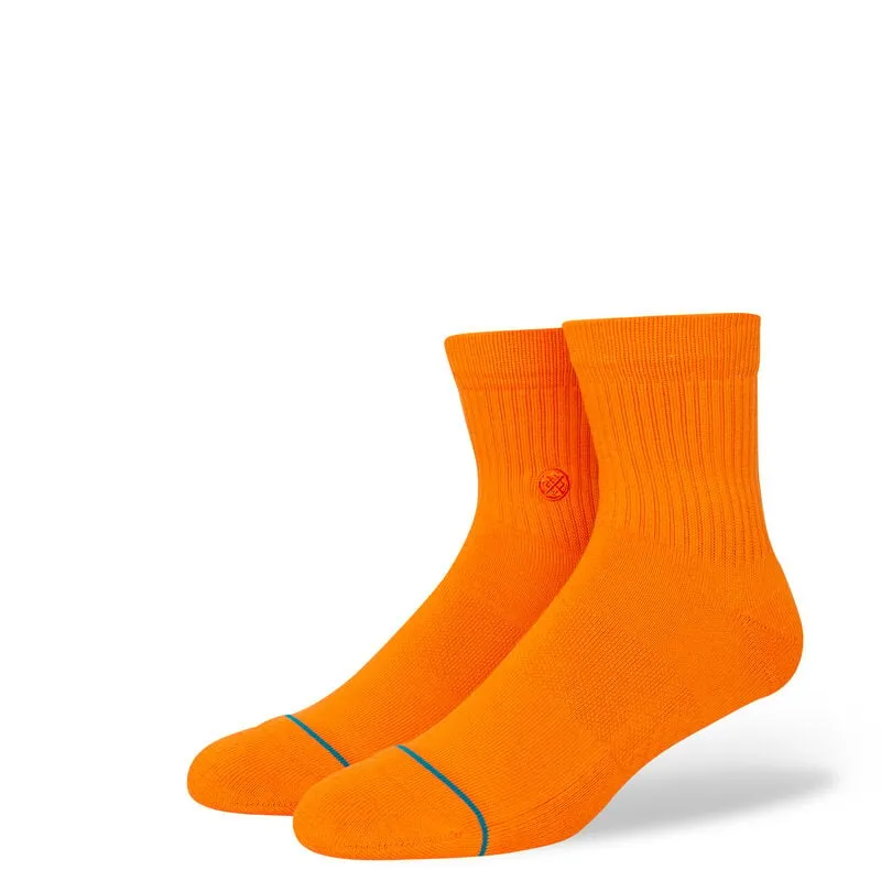 Stance Cotton Quarter Socks - Orange