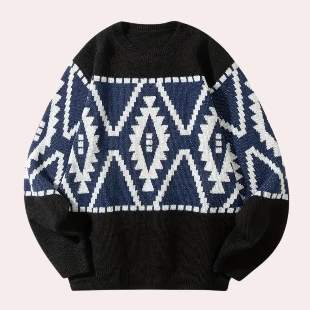 Szigfrid | Stylish knitted men's sweater