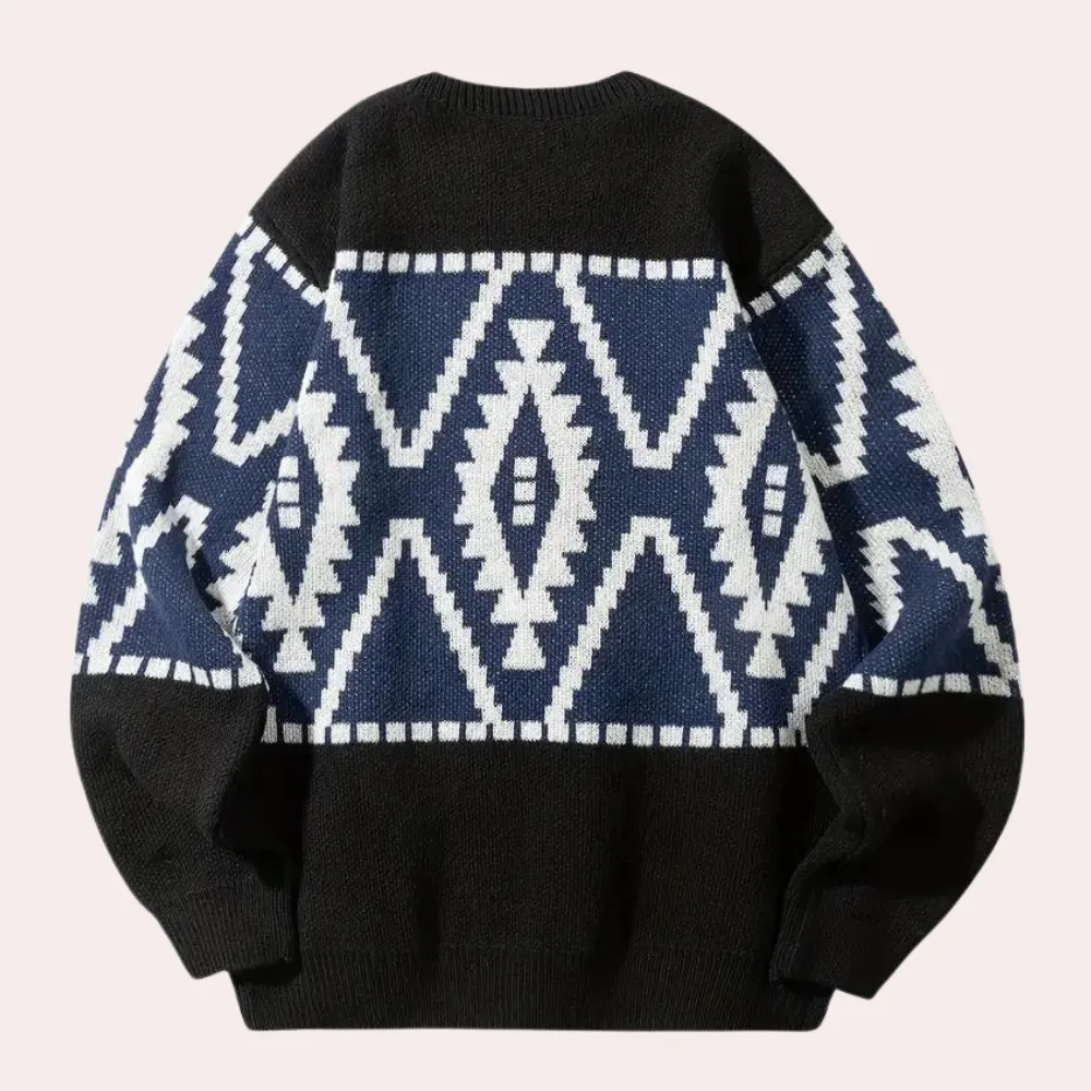 Szigfrid | Stylish knitted men's sweater